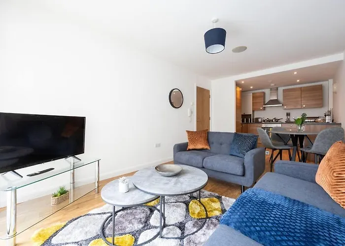 Stylish Apartment, Northern Quarter, Perfect For Groups Long Term Disc